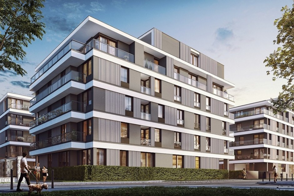 W ramach inwestycji Rezydencja Iwicka powstanie 88 nowych mieszkań. Fot. mat. pras. Kameralność i elegancja współczesnej architektury. Yareal rozpoczął sprzedaż mieszkań na Mokotowie