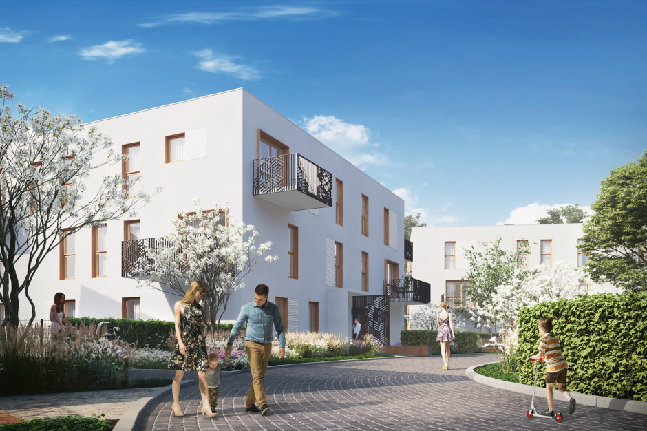 Osiedle Perspective-Wille Miejskie. Fot. mat. pras. Bouygues Immobilier przygotowuje się do rozpoczęcia inwestycji Perspective - Wille Miejskie