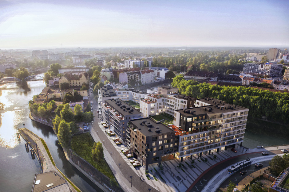 Bulwary Książęce. Fot. mat. pras. Bulwary Książęce odmieniają Wrocław. Sprzedaż mieszkań na ostatniej prostej