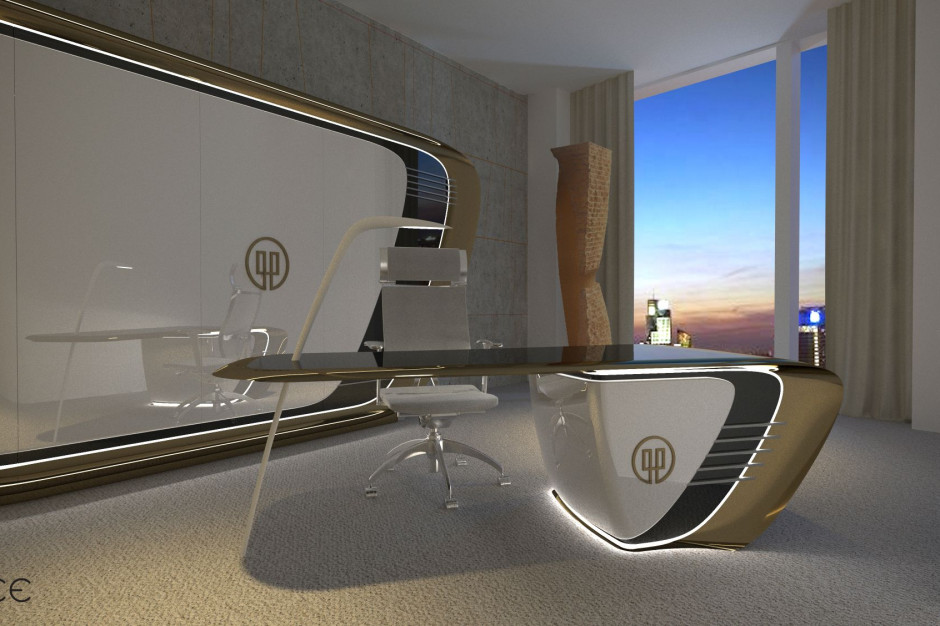 Fot. mat. pras. Futurystyczny apartament w Złotej 44
