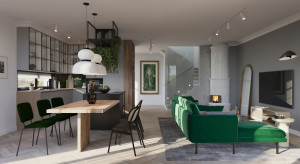 Eleganckie mieszkanie zainspirowane stylem loft