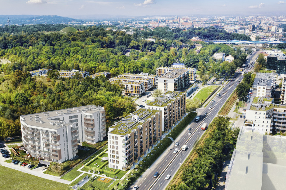 Osiedle Jerozolimska. Fot. mat. pras. Osiedle Jerozolimska: Cordia buduje na krakowskim Podgórzu