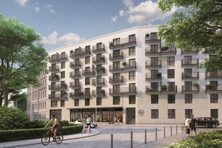 Dom na Kurkowej. Fot. mat. pras. Na dwóch inwestycjach Dom Development zawisły wiechy