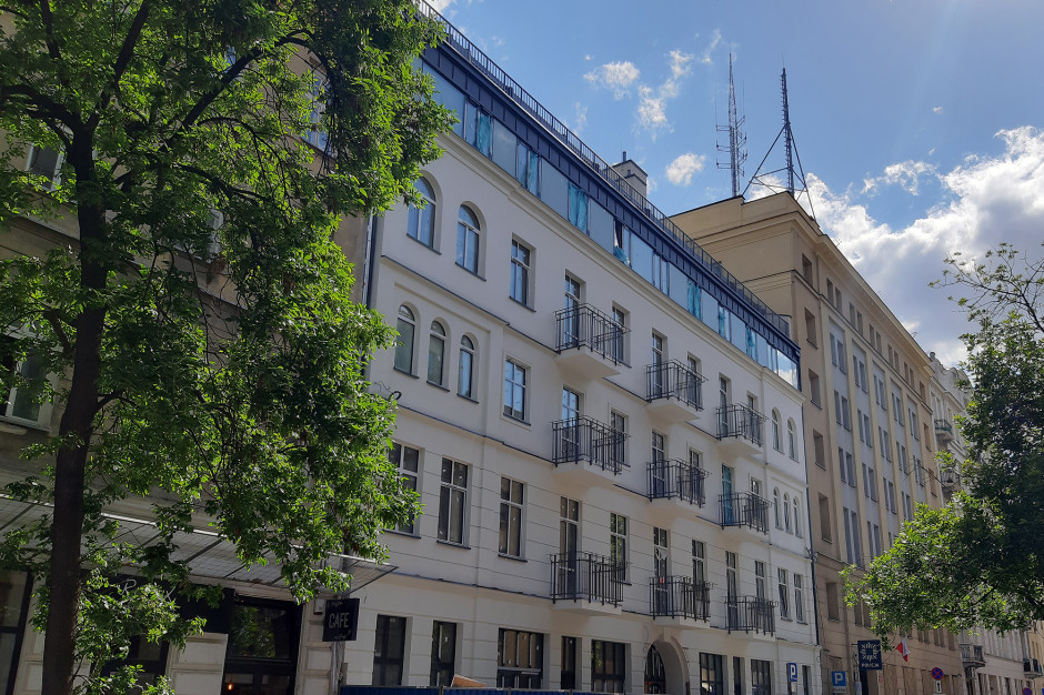 Kamienica Wilczej 19. Fot. mat. pras. Wilczej 19 w Warszawie. Sprzedaż na ostatniej prostej