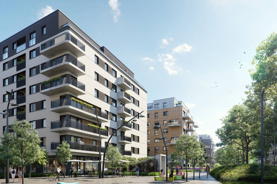 Projekt Fama Jeżyce. Fot. mat. pras. Unidevelopment buduje 2 tysiące mieszkań w Poznaniu