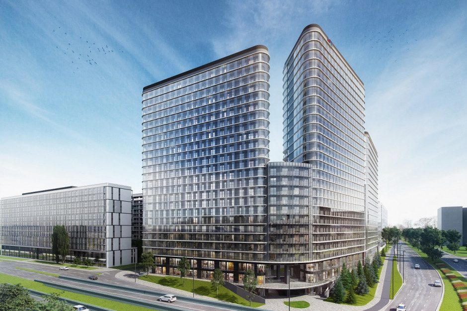 Bliska Wola Tower, fot. mat. prasowe J.W.Construction z mocnym spadkiem sprzedaży w II kwartale