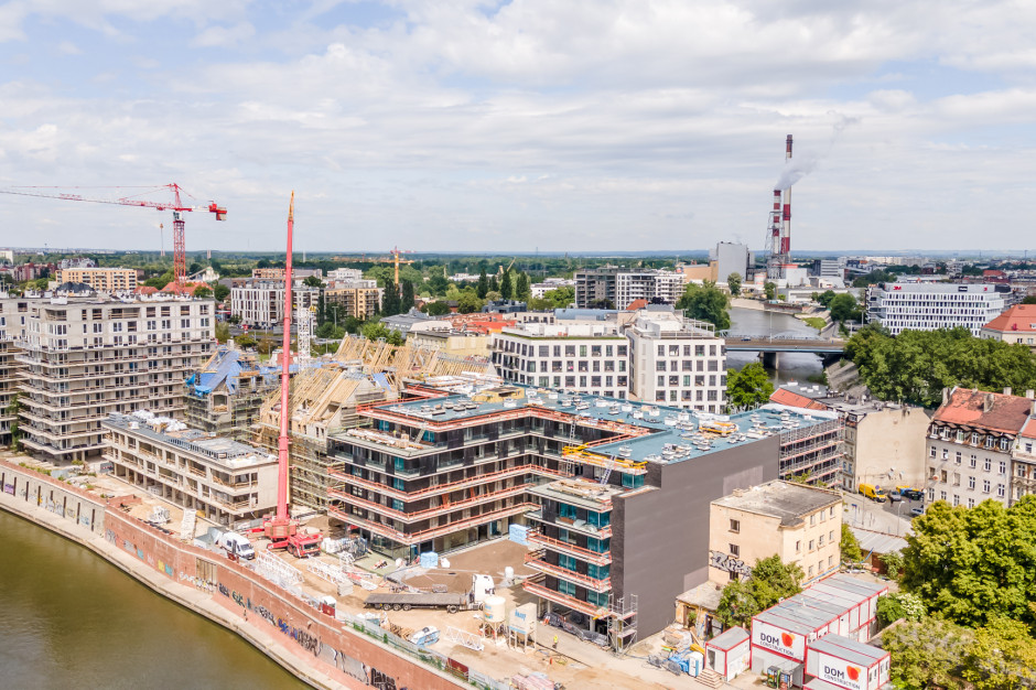Fot. mat. pras. Dom Development wybuduje nadodrzańskie bulwary przy Księcia Witolda we Wrocławiu