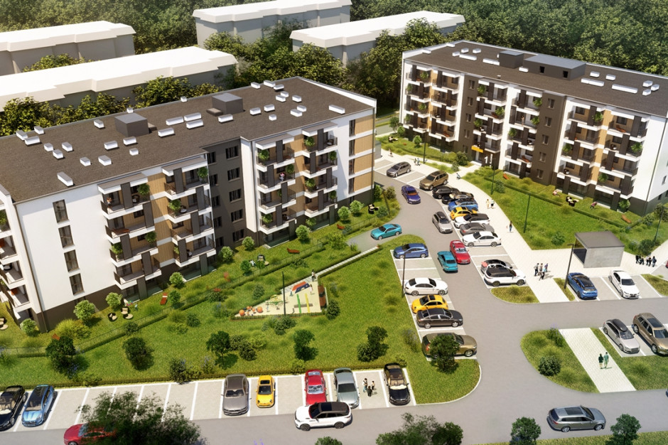 Osiedle Silesia. Fot. mat. pras. Osiedle Silesia w Zielonej Górze stawia na energię słoneczną
