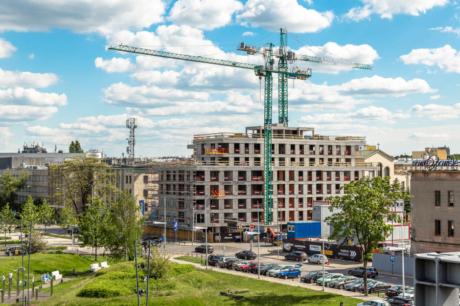 Flisac, fot. mat. prasowe Apartamentowiec Flisac pnie się do góry