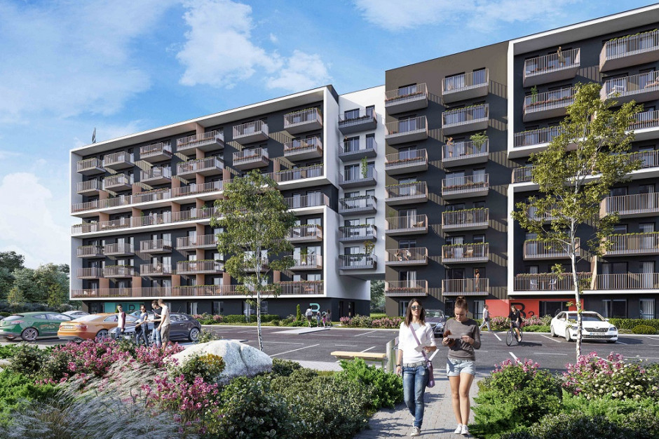 Bonarka Living. Fot. mat. pras. Echo z pozwoleniem na budowę projektu Bonarka Living w Krakowie