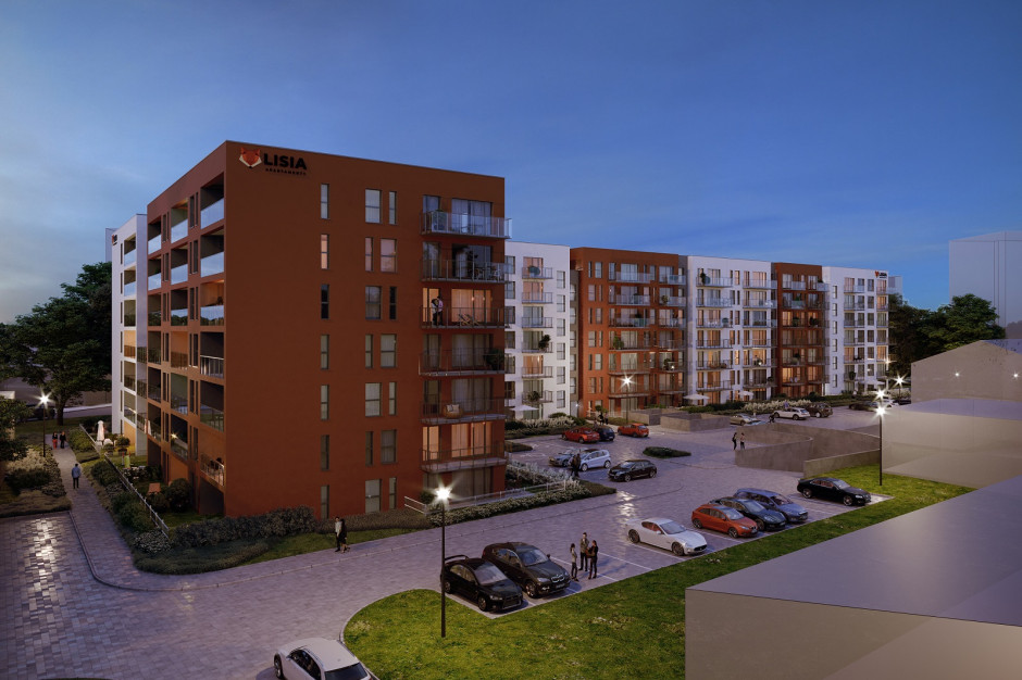 Fot. mat. pras. Lisia Apartamenty. Nowa inwestycja na mapie Zielonej Góry