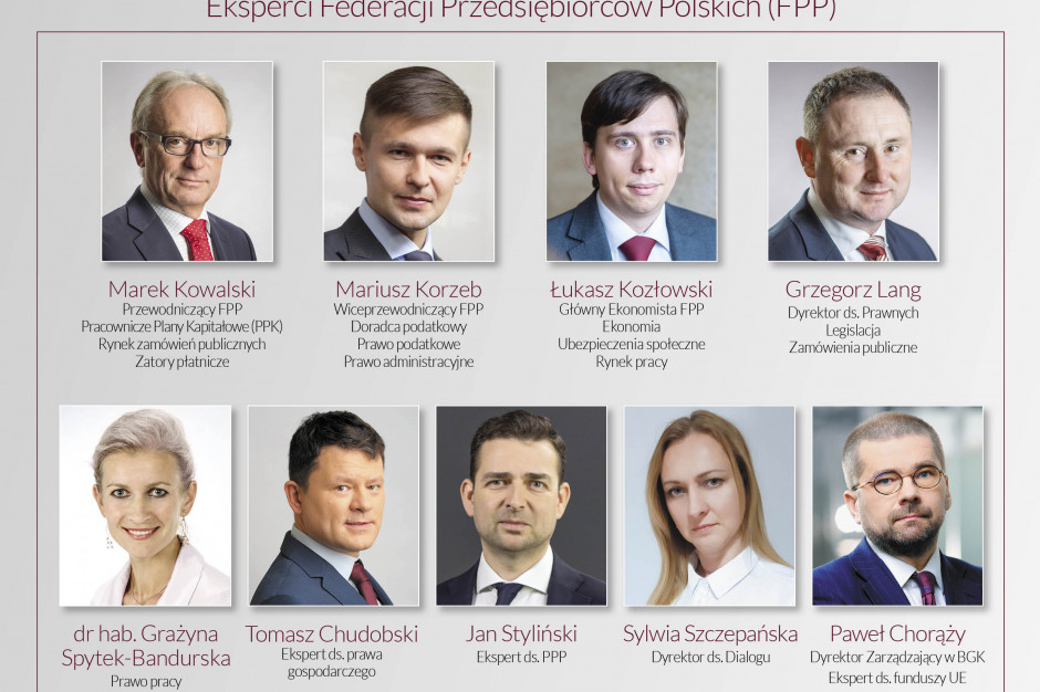 Eksperci FPP. Fot. mat. pras. Nagrody Gospodarcza Osobowość Roku przyznane