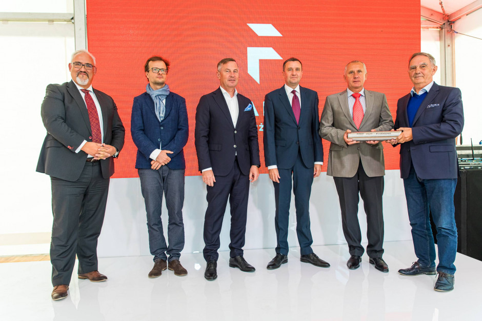 Wmurowanie kamienia węgielnego, fot. mat. prasowe Wmurowano kamień węgielny pod osiedle w dawnej fabryce Wiepofama