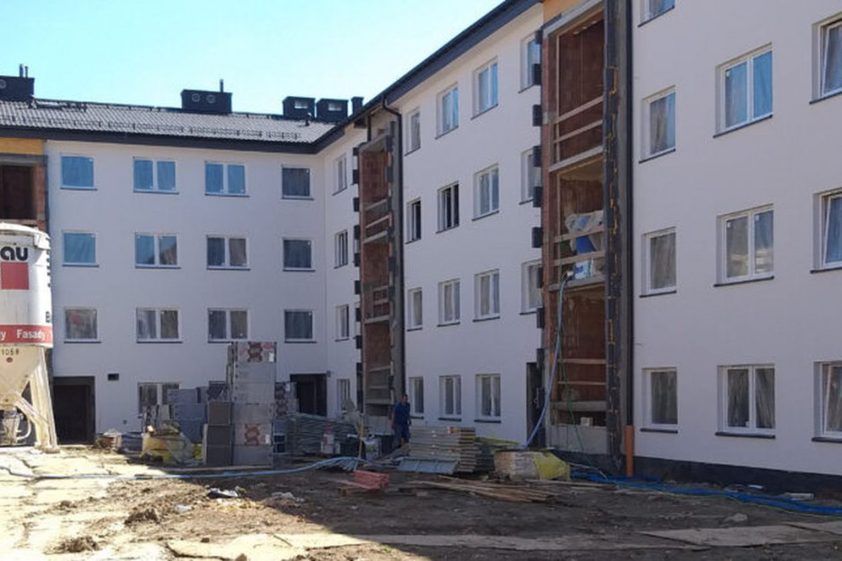 Inwestycja przy ulicy Anny Szwed-Śniadowskiej w Krakowie Fot. mat. pras. Powstaje ponad 2 tysiące rządowych mieszkań. Mamy zdjęcia z placów budowy