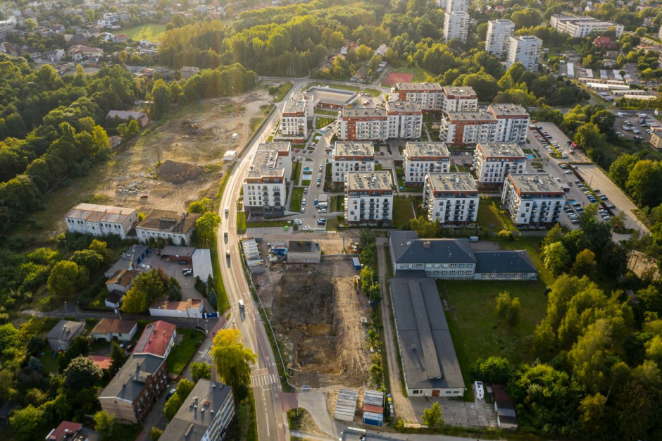 Fot. mat. pras. Osiedle Franciszkańskie powiększa się i przechodzi metamorfozę