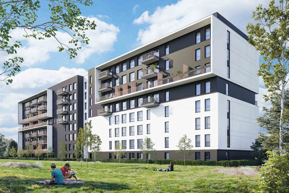 Bonarka Living od Echo Investment w Krakowie, I etap, fot. mat. prasowe Echo planuje kolejne etapy inwestycji Bonarka Living w Krakowie