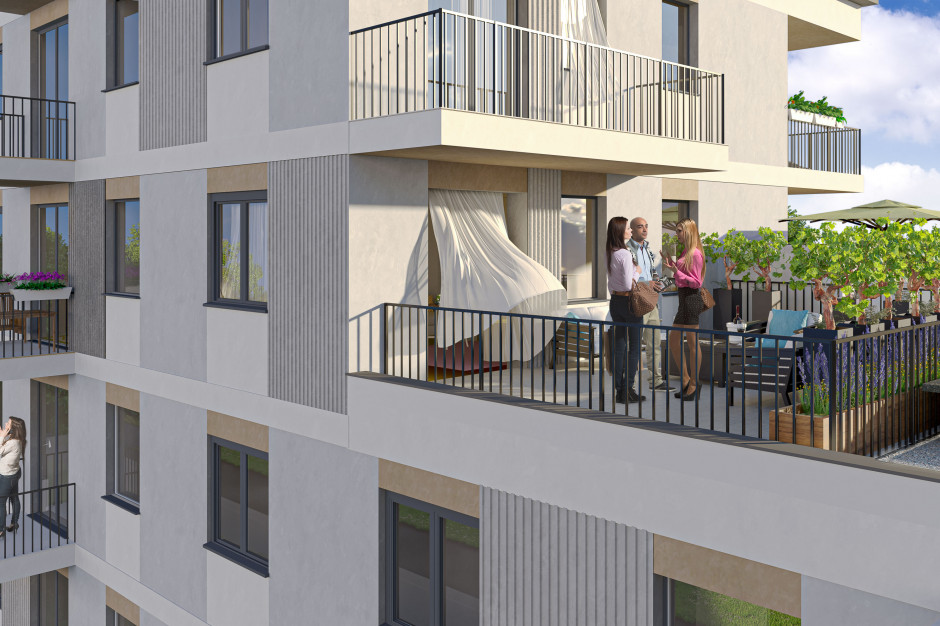 Fot. mat. pras. Nexity wybuduje na poznańskim Grunwaldzie