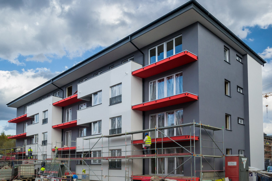 Fot. mat. pras. Trwa budowa blisko pół tysiąca mieszkań na południu Krakowa