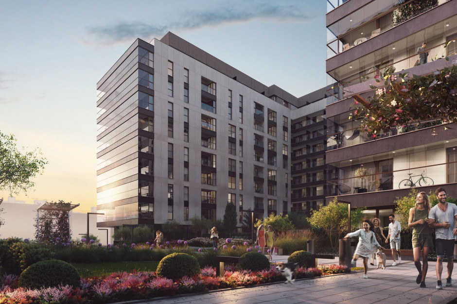 Inwestycja Centra Garden od Asbud Group. Fot. mat. pras. Mieszkania, biura, przestrzeń rekreacyjna. Asbud z pokaźnym projektem w Warszawie