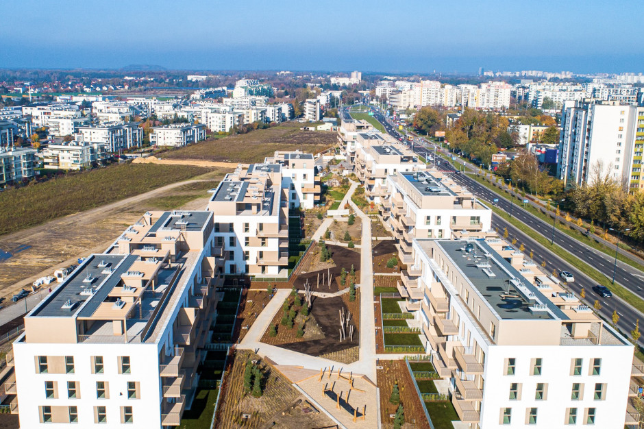 Fot. mat. pras. Cordia zamyka budowę Zielonego Bemowa