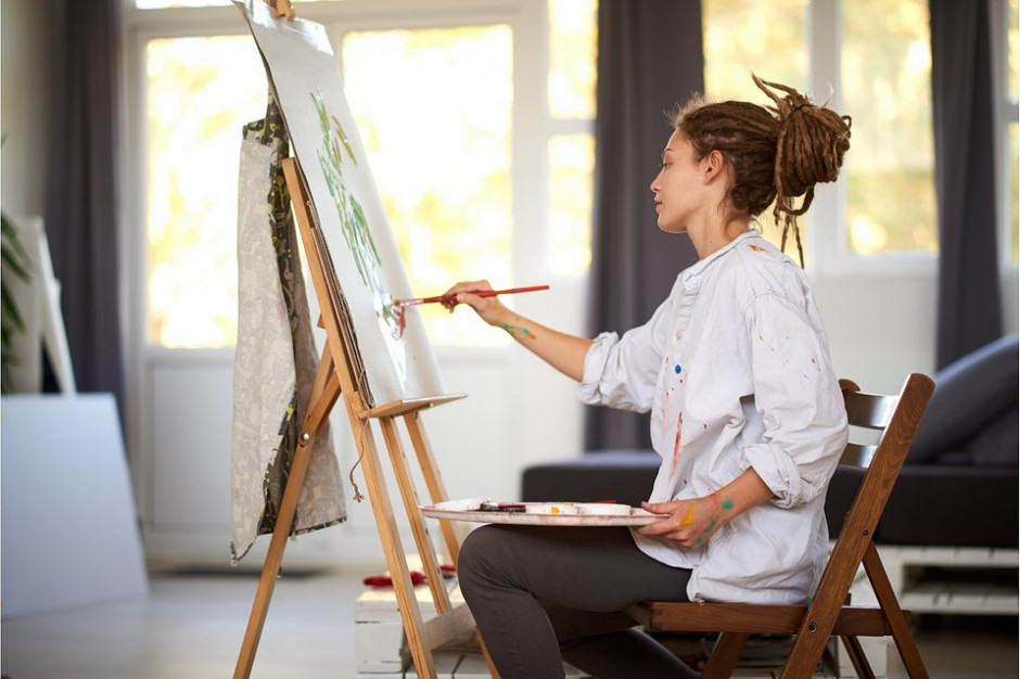 Fot. mat. pras. Jak urządzić domowe atelier?