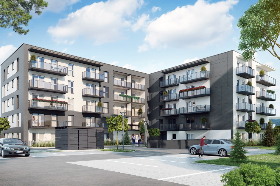 Apartamenty Orologio, budynek B, fot. mat. prasowe Ruszyła budowa II budynku w inwestycji Apartamenty Orologio w Błoniu