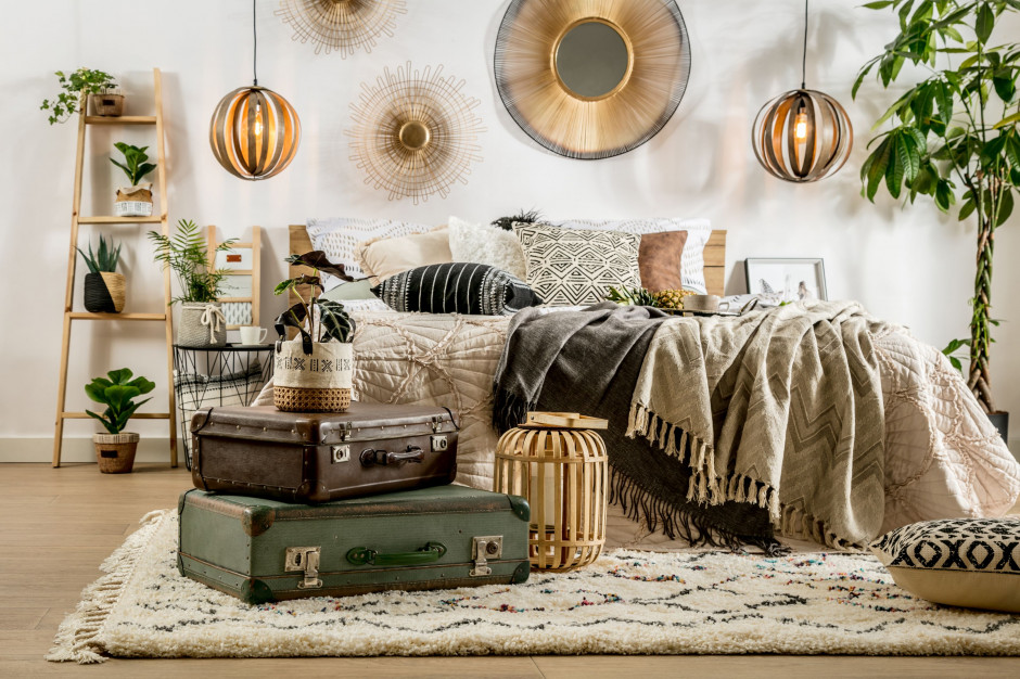 Fot. mat. prasowy Salony Agata Wnętrza w stylu boho chic: coraz modniejszy trend na rynku