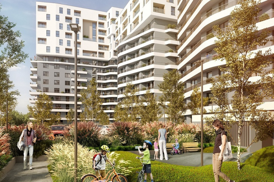 Osiedle KRK, fot. mat. prasowe Echo Investment z dwoma mieszkaniowymi rekordami za 2020 rok