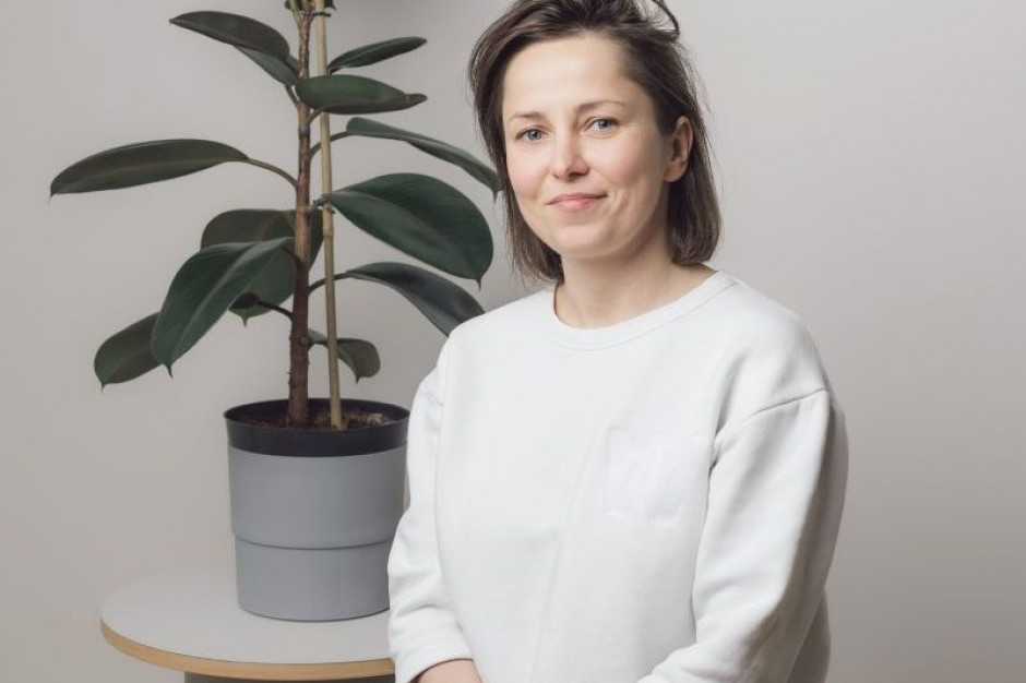 Katarzyna Dubiecka. Fot. Michał Gadek Konkurs "Linoleum od nowa". Rozmowa z laureatką