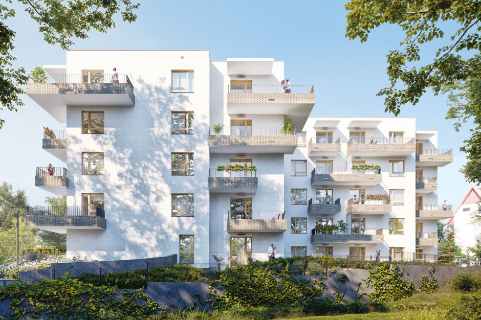 Le Vert, fot. mat. prasowe Bouygues Immobilier stawia na zielone we Wrocławiu. Ponad 80 mieszkań w Le Vert
