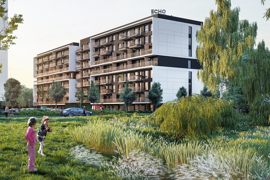 Inwestycja Bonarka Living w Krakowie to projekt Echo Investment. Fot. mat. pras. Top 5 nowych inwestycji, które rosną w Krakowie