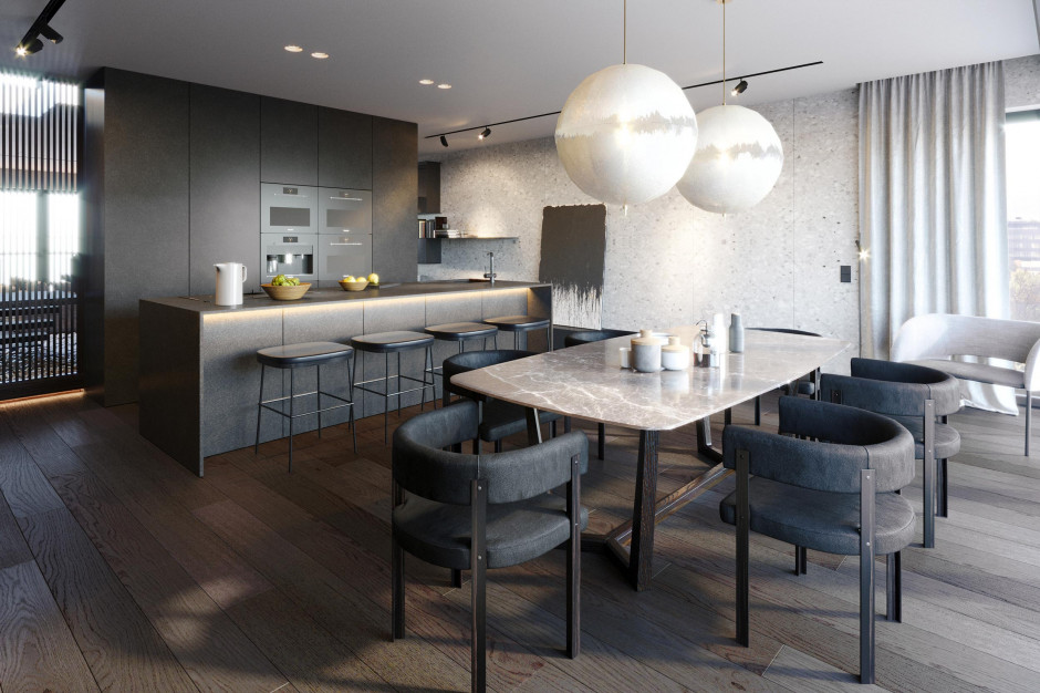 Fot. mat. pras. Nastrojowy penthouse projektu Kando Architects