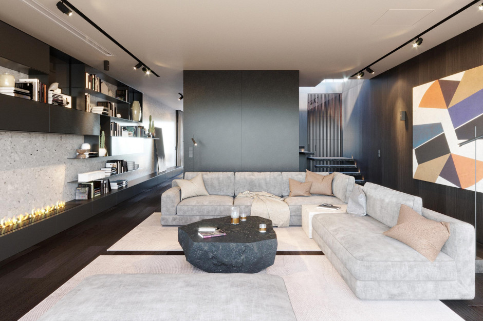 Fot. mat. pras. Nastrojowy penthouse projektu Kando Architects