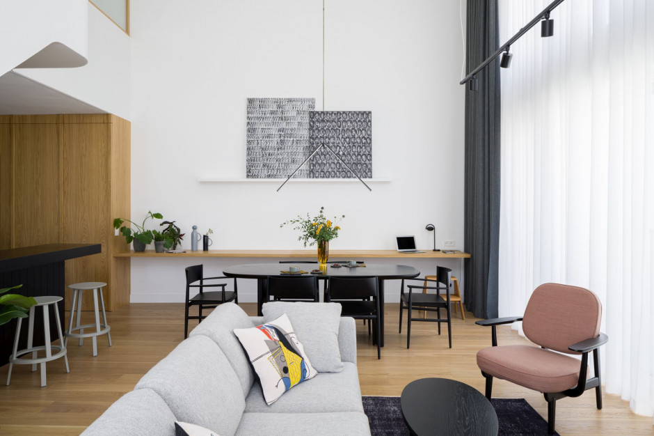 Fot. Dariusz Jarząbek Przytulny apartament z widokiem na centrum Łodzi