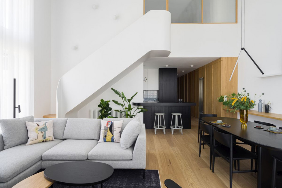 Fot. Dariusz Jarząbek Przytulny apartament z widokiem na centrum Łodzi