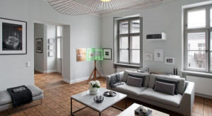 Pełen sztuki apartament w starej kamienicy w Warszawie od Kulczyński Architekt