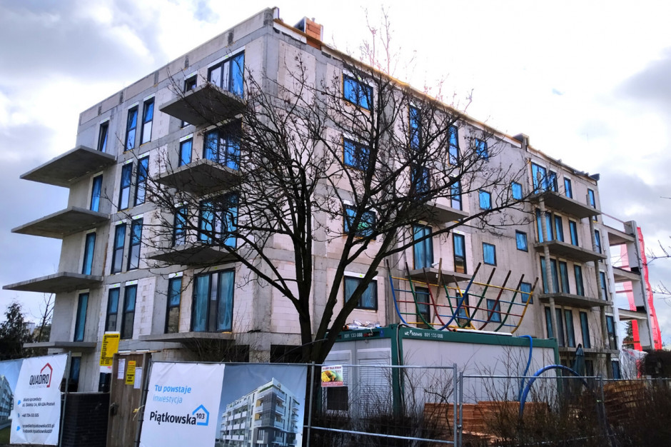 Inwestycje przygotowuje Quadro Development. Fot. mat. pras. Piątkowskiej 103 w Poznaniu coraz bliżej końca