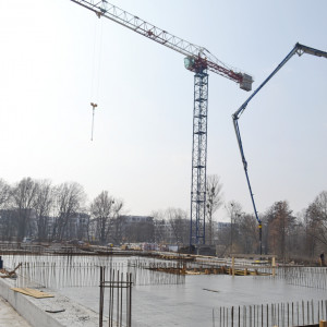 Postępy na palcu budowy osiedla Nadolnik