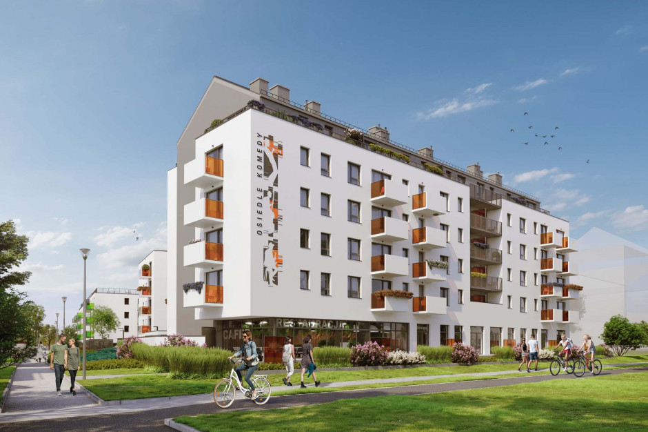 Osiedle Komedy etap III. Fot. mat. pras. Dom Development z inwestycją na wrocławskim Jagodnie