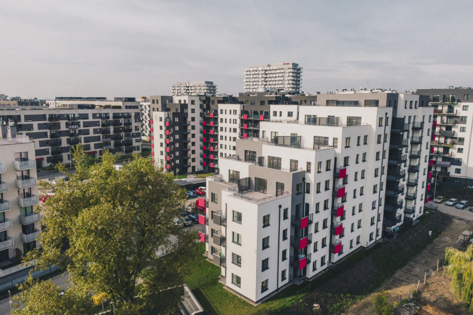 Inwestycja Osiedle Nad Odrą rośnie we Wrocławiu. Fot. mat. pras. Ostatnie mieszkania na Osiedlu nad Odrą