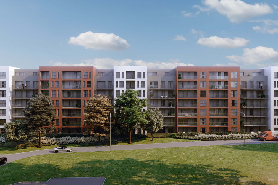 Projekt Lisia Apartamenty powstaje w Zielonej Górze. Fot. mat. pras. Zaawansowane prace na placu Lisia Apartamenty
