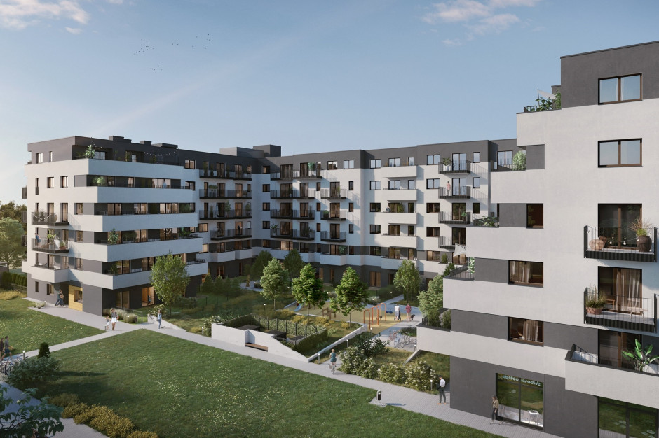 Proxin Investment kończy realizacje VI etapu inwestycji Nowe Ogrody. Zawieszono nawet już symboliczną wiechę. W budynku A zakończono murowanie ścian nośnych poziomu szóstego. Stawiane są ściany działowe oraz trwają prace instalatorskie. Z kolei budynek B to m.in. prace hydroizolacyjne balkonów i tarasów, a także tynkowanie na poziomie parteru oraz pierwszego piętra, fot. mat. prasowe Przegląd poznańskich inwestycji. Gdzie budują deweloperzy w stolicy Wielkopolski?