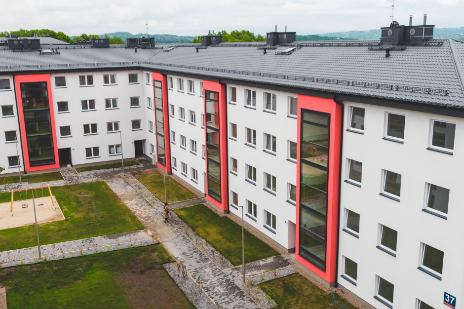 Inwestycja przy ul. Anny Szwed - Śniadowskiej zostanie objęta dopłatami do czynszów w ramach programu „Mieszkanie na Start”. Fot. mat. pras. Mieszkanie Plus w Krakowie to najpopularniejsza inwestycja PFR Nieruchomości