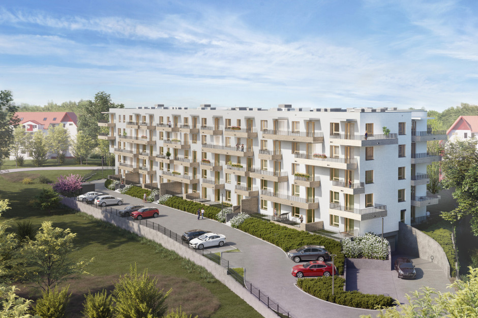 Projekt Le Vert od Bouygues Immobilier Polska wybrał. Fot. mat. pras. Rusza budowa osiedla Le Vert we Wrocławiu