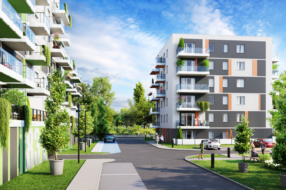 Osiedle Kościuszki powstaje w Chorzowie, fot. mat. prasowe J.W. Construction z nowym projektem w Chorzowie