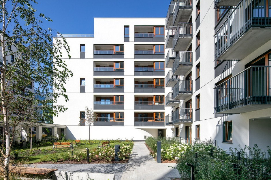 Osiedle Holm House, fot. mat. prasowe Osiedla bez barier architektonicznych. Jak deweloperzy dostosowują projekty do potrzeb mieszkańców?