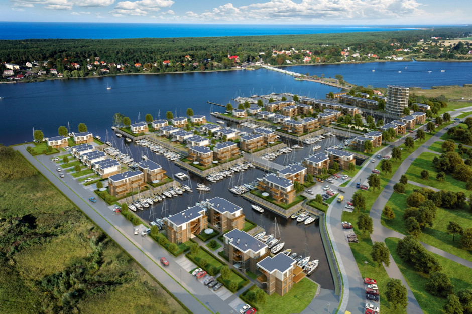 Inwestycja Sol Marina pod Gdańskiem. Fot. mat. pras. Dekpol dokłada mieszkań w projekcie Sol Marina