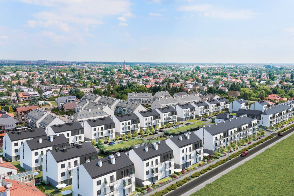 Ulica Kustronia na wrocławskim Ołtaszynie. Fot. mat. pras. Dom development wybudował nową drogę na wrocławskim Ołtaszynie