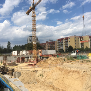 Trwa budowa 7 etapu inwestycji Nowe Ogrody