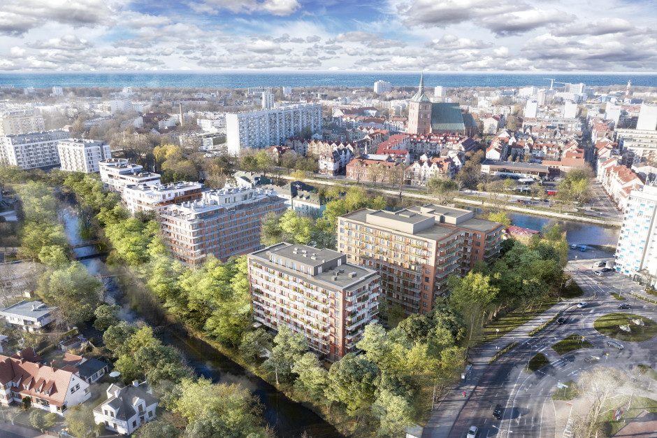 Inwestycja Wyspa Solna powiększa się o kolejne etapy. Fot. mat. pras. Trwa przedsprzedaż nowego budynku projektu Wyspa Solna